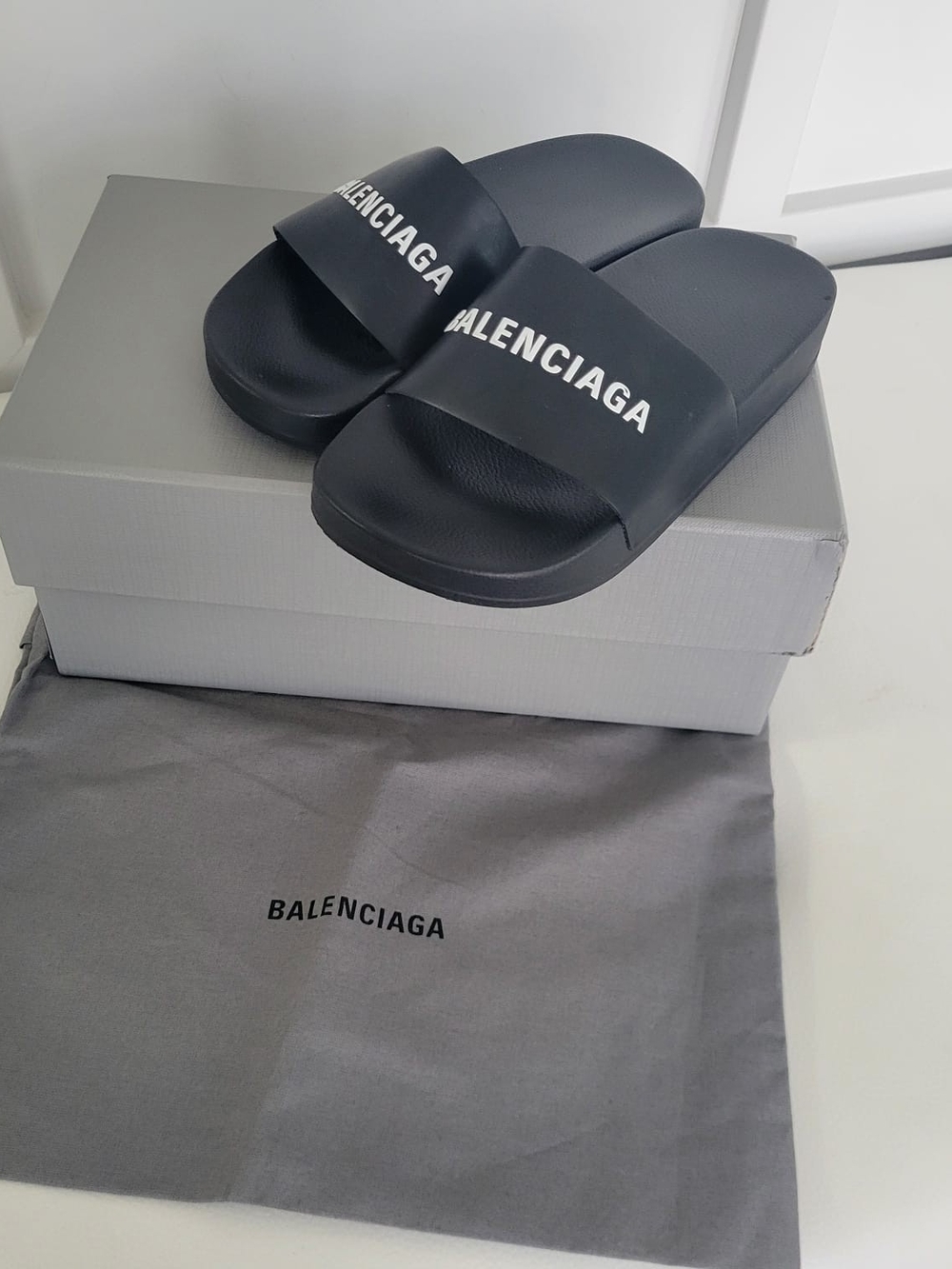 Kids Balenciaga Pool Slides